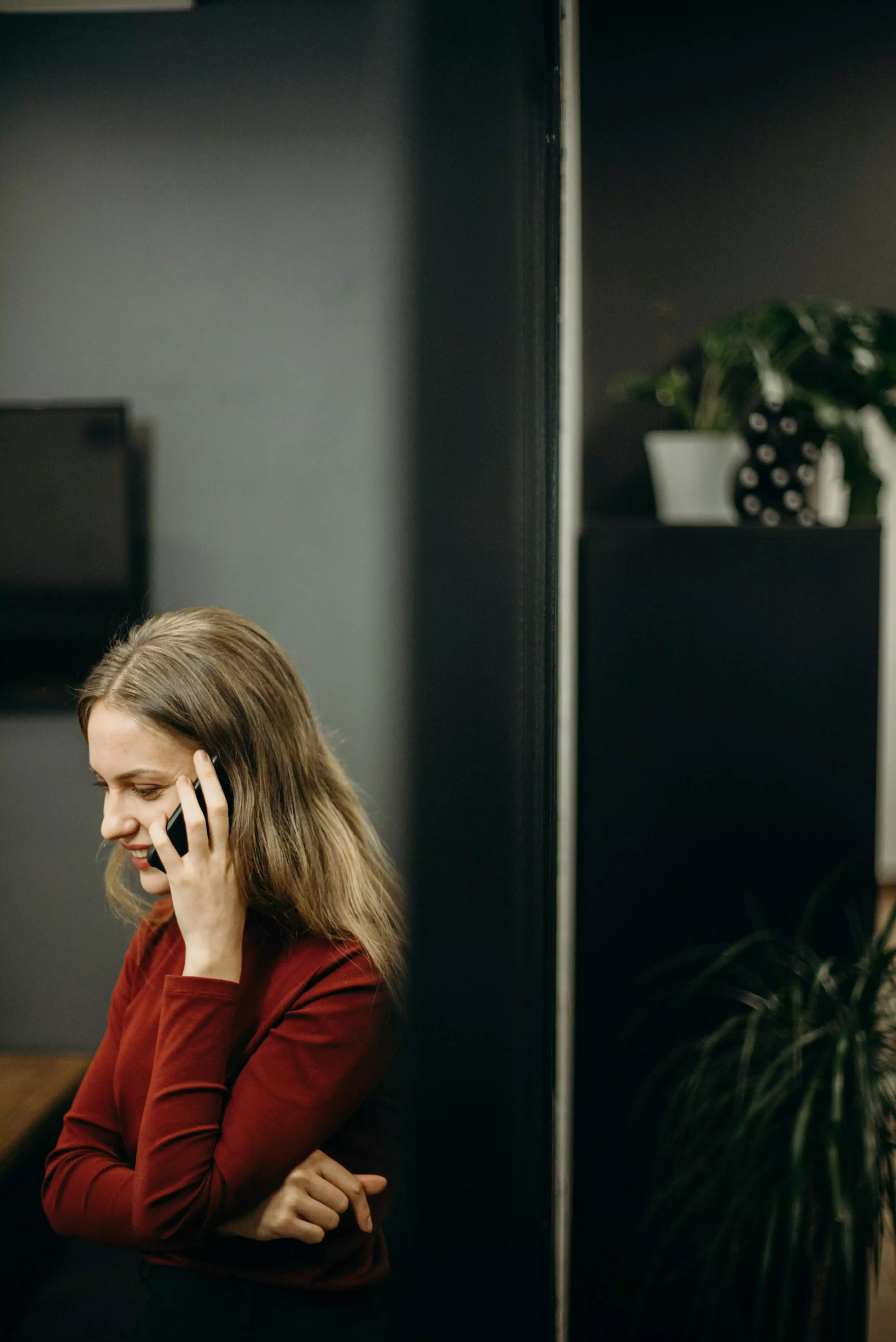 girl on phone